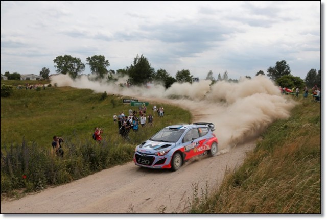 2014 World Rally Championship / Round 07 /  Rally Poland // Worldwide Copyright: Hyundai Motorsport