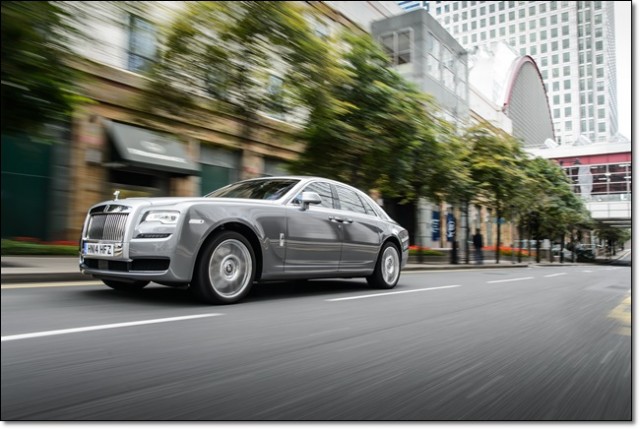 Rolls-Royce Ghost Series II, London Photograph: James Lipman +44 7803 885275