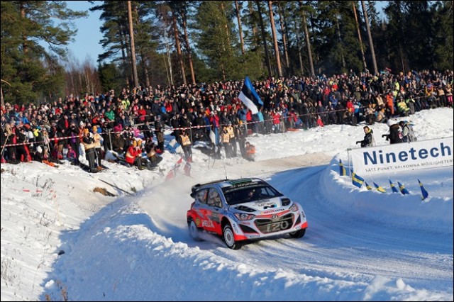 2015 World Rally Championship / Round 02 /  Rally Sweden // Worldwide Copyright: Hyundai Motorsport