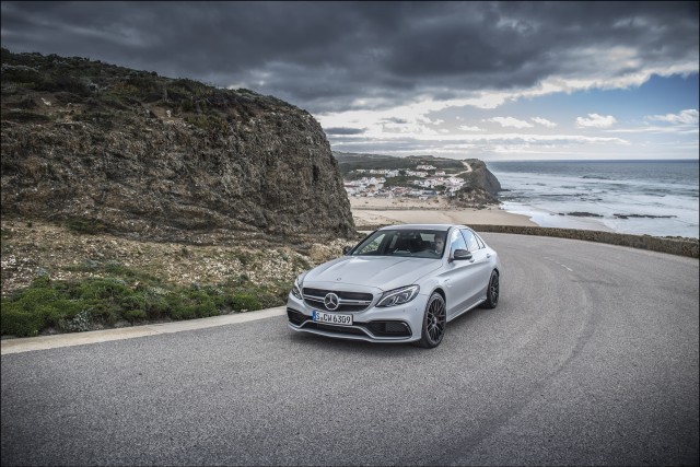 Mercedes-AMG C 63 S, designo iridiumsilber magno, Fahrvorstellun