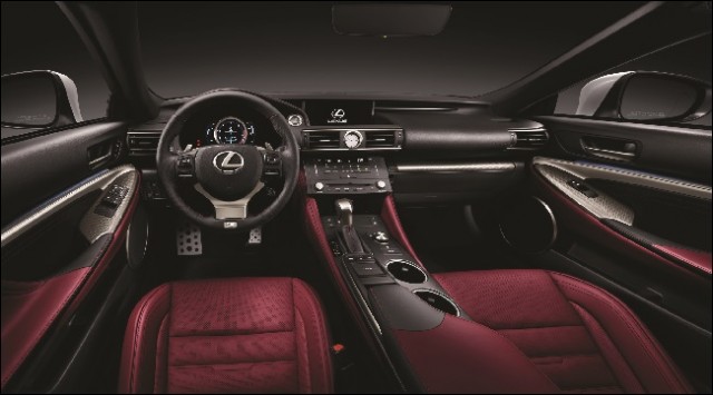 LEXUS RC350 F SPORT_Interior