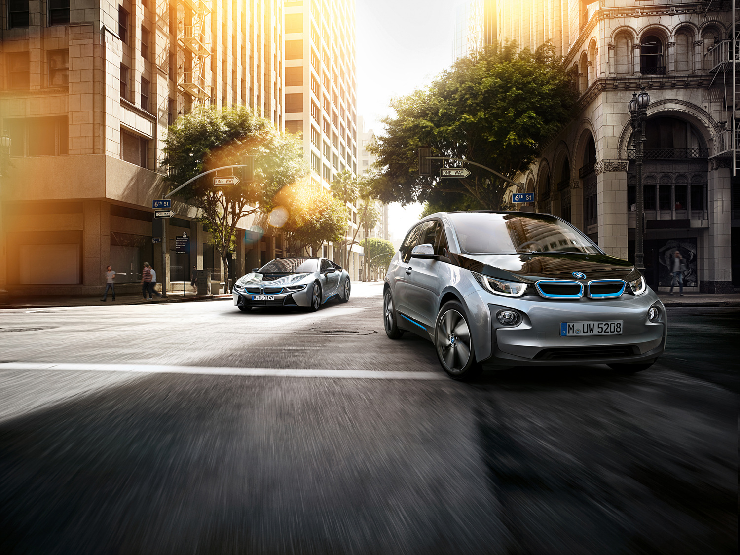 사진-BMW i3, BMW i8