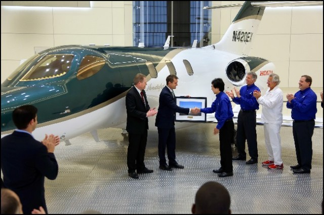 [Honda Aircraft] the first HondaJet delivery_2