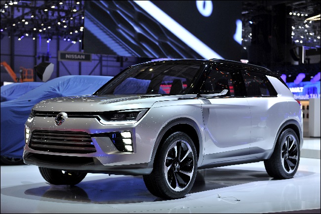 SsangYong Motor during the 86th Geneva International Motor Show