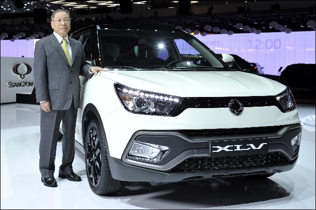 SsangYong Motor during the 86th Geneva International Motor Show