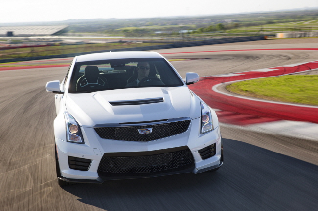 2016 Cadillac ATS-V Sedan; Circuit of the Americas in Austin, TX