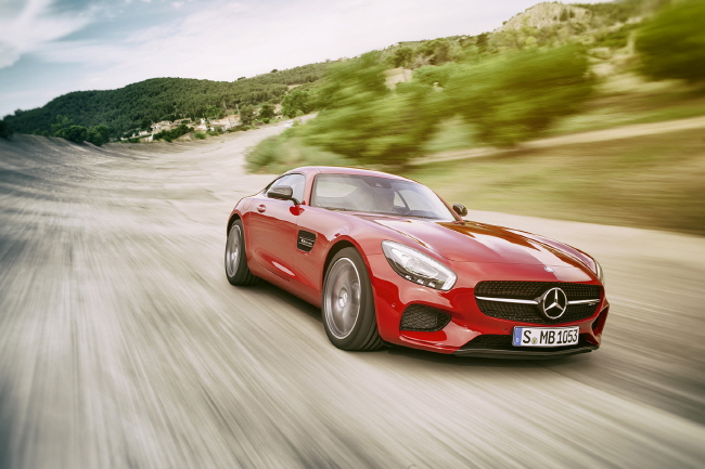 Mercedes-AMG GT (C 190) 2014, exterior: fire opal,