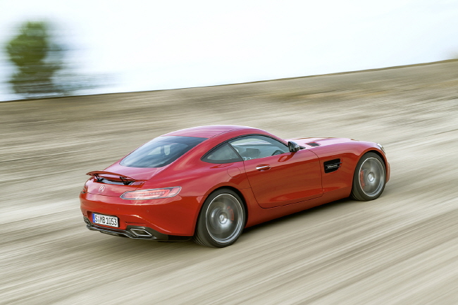 Mercedes-AMG GT (C 190) 2014, exterior: fire opal,