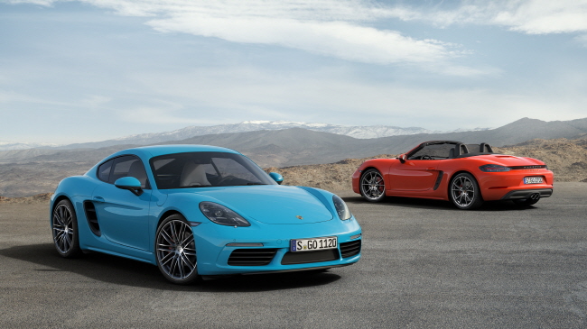 718 Cayman S und 718 Boxster S