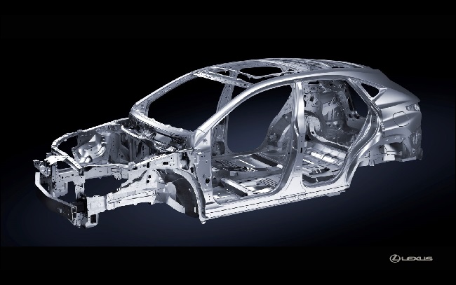 Lexus NX_body_structure