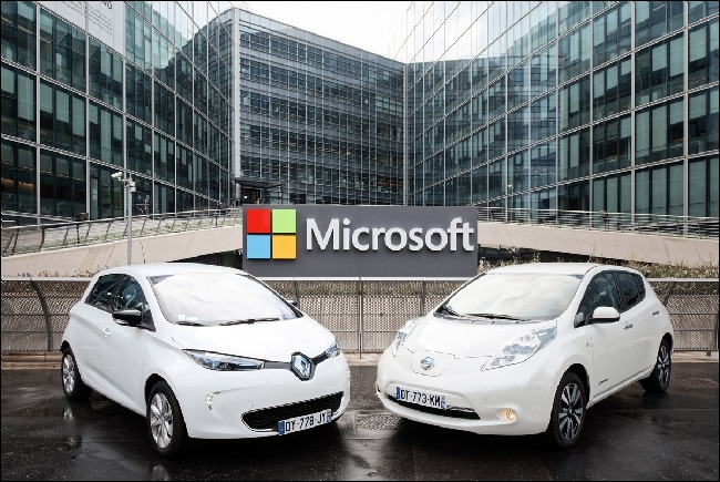 Renault-Nissan Alliance and Microsoft partnership