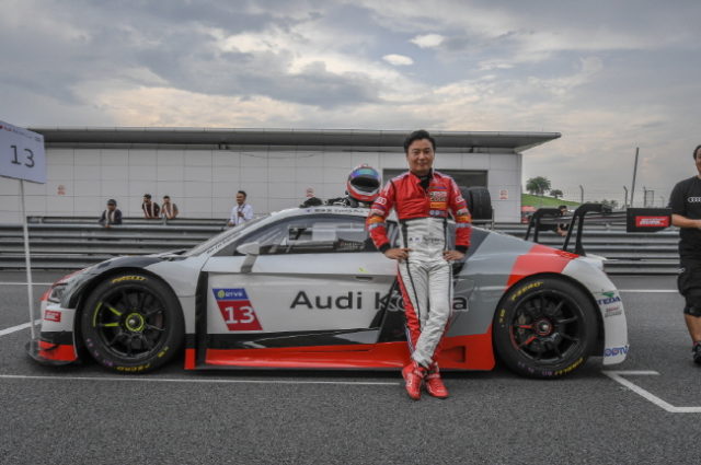 Kyong-Ouk You (KOR) Team Audi Korea at Audi R8 LMS Cup, Rd1 and Rd2, Sepang, Malaysia, 6-7 May 2017.