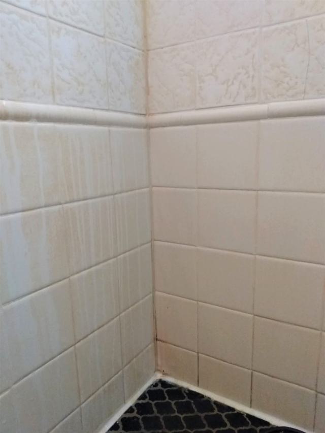 Shower after cleaning