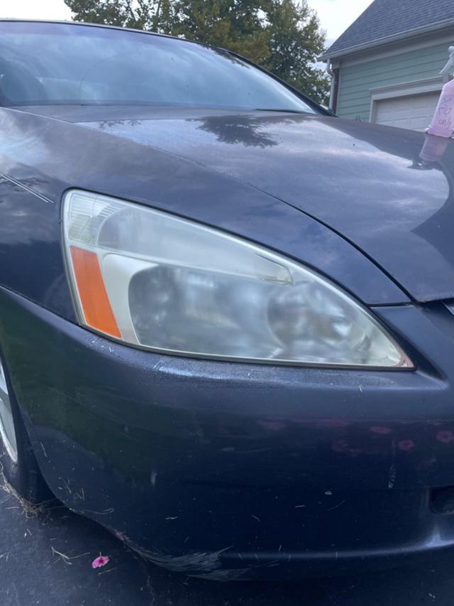 Headlight before application