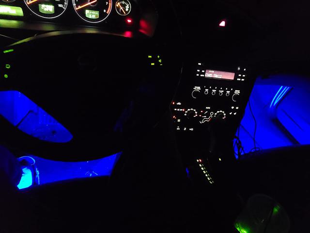 Govee Car LED Lights in Volvo S60