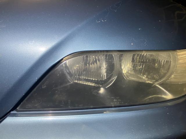 Headlight before treatment