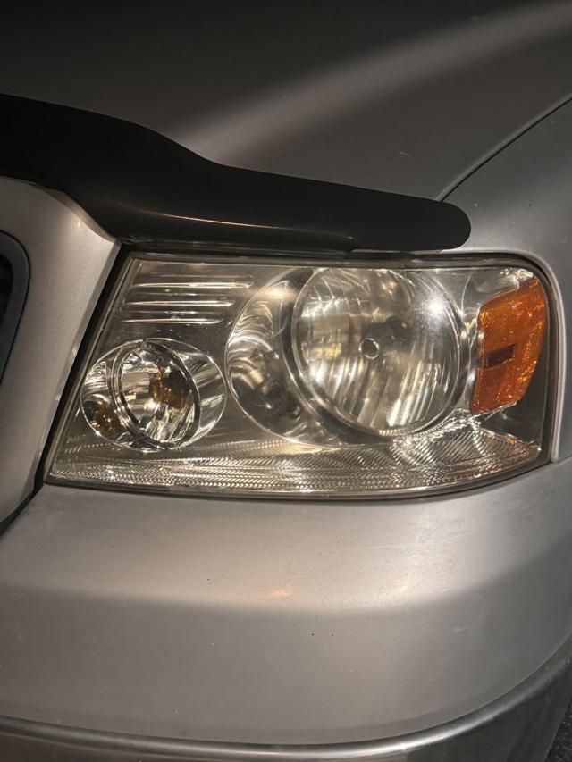 Headlight after treatment