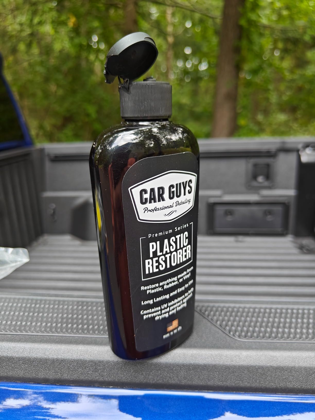 CAR GUYS Plastic Restorer bottle