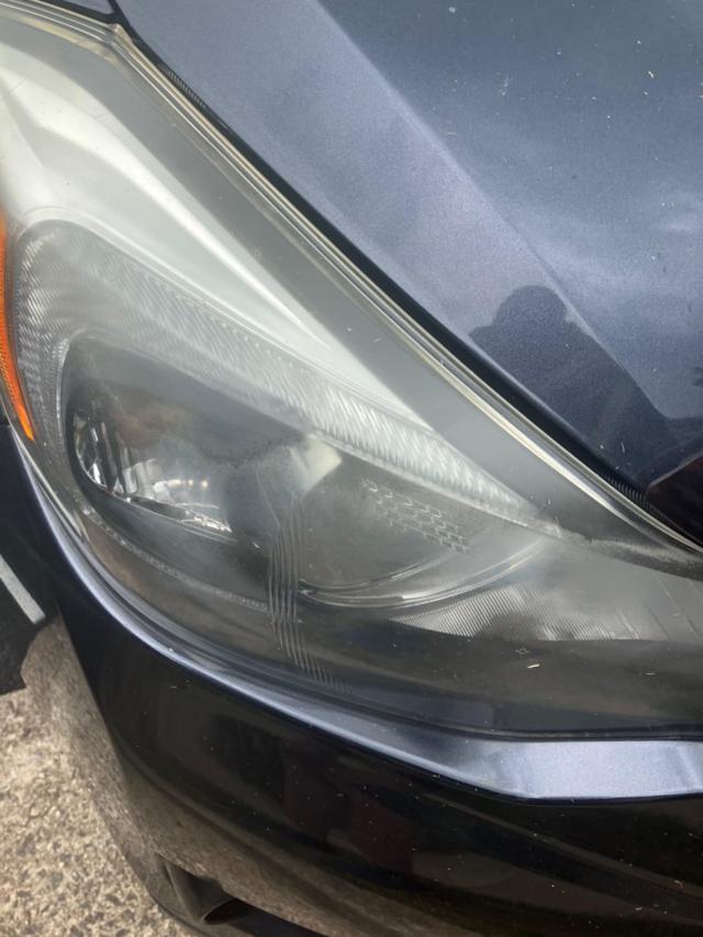 Headlight after treatment