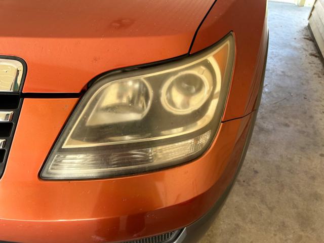 Before restoration - foggy headlight