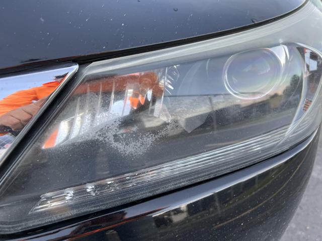 Headlight after polishing