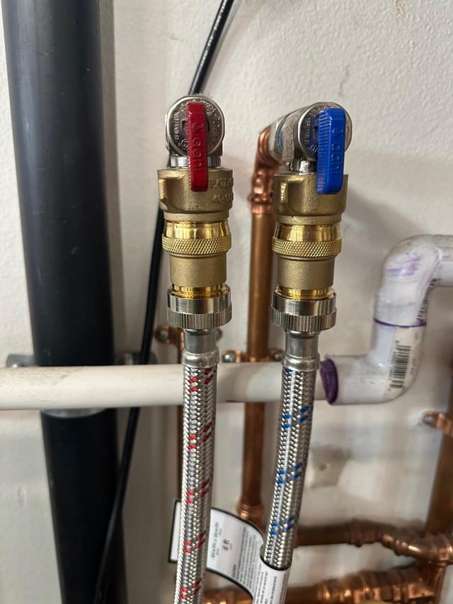 Camco Water Pressure Regulator installed