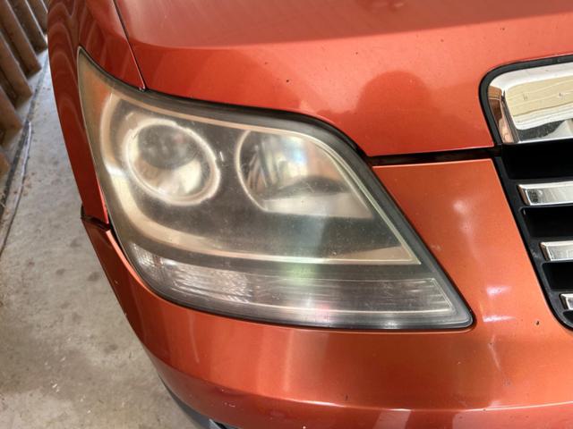 After restoration - clear headlight