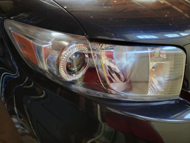 Full view of restored headlight