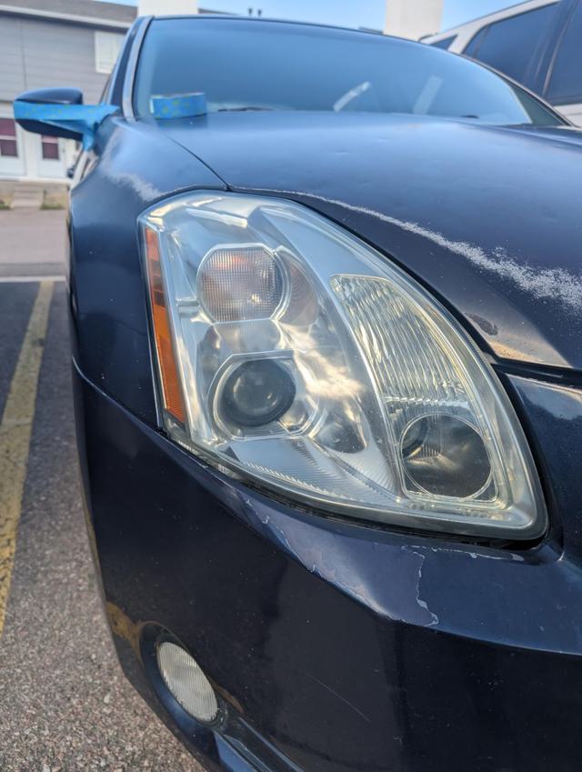 Hazy headlight