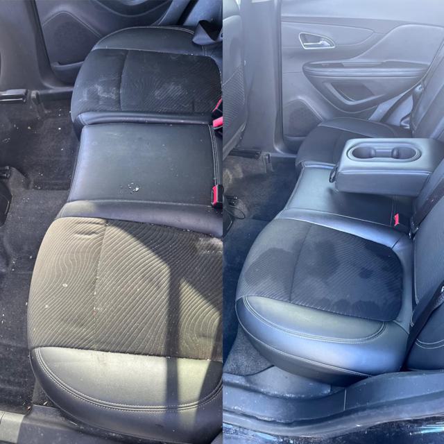 Before and after cleaning