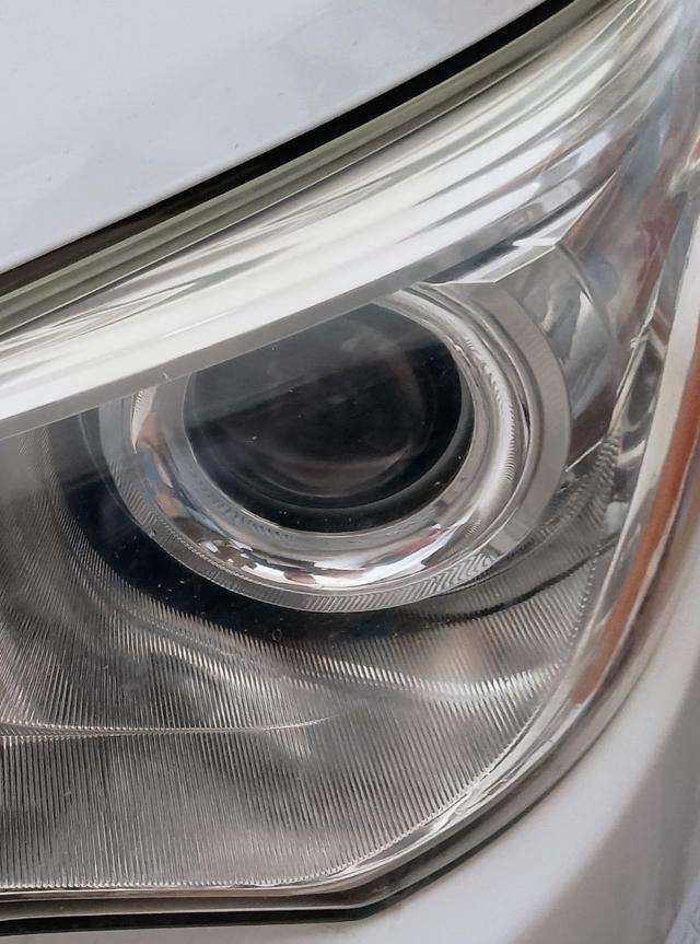 Headlight after final polishing