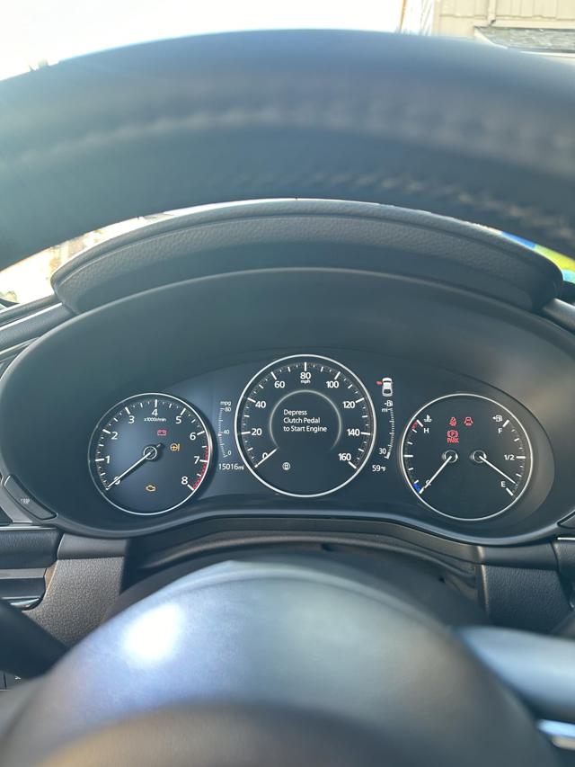 Gauge cluster after polishing