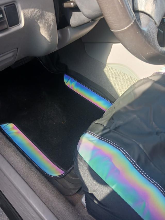 CAR PASS floor mats brightening up the car