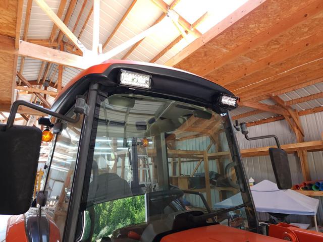 Nilight LED Pods on tractor