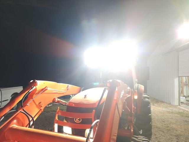 Nilight LED Pods on tractor