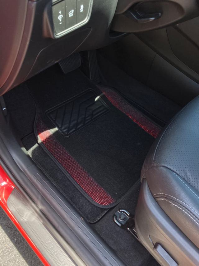 Gorgeous bling floor mats