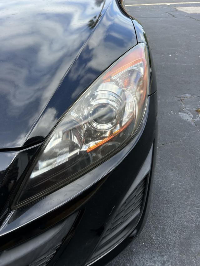 Headlight after cleaning