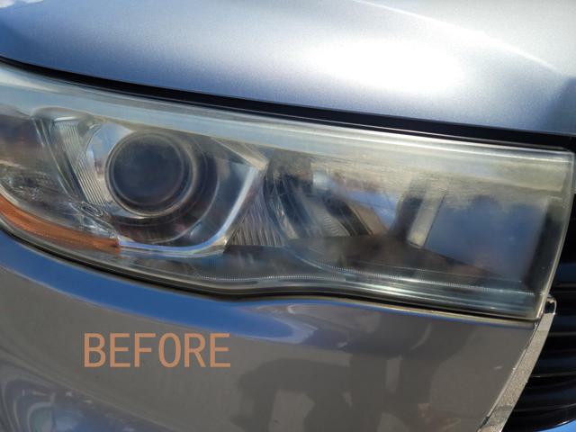 Headlight after treatment