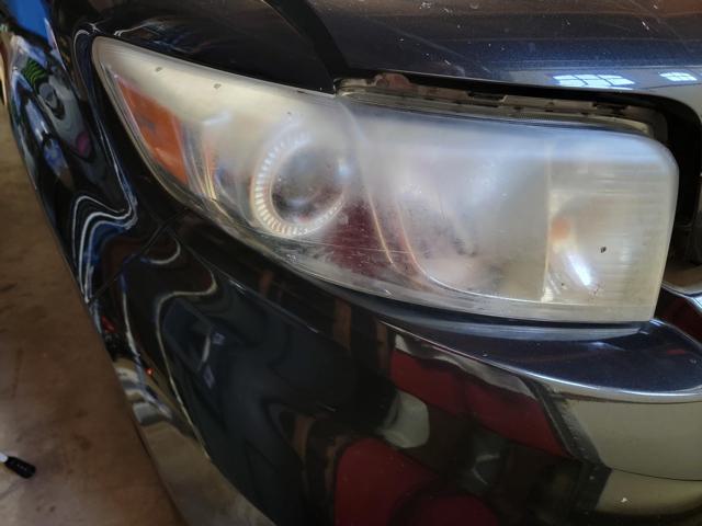 Headlight before treatment