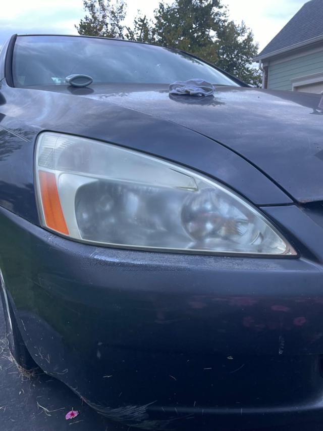 Headlight after application