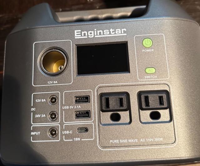 EnginStar 300W used during a hurricane