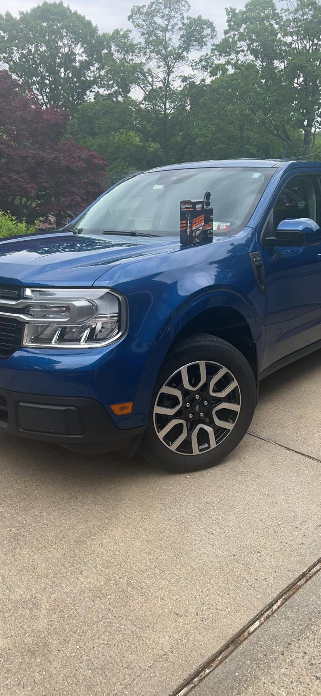 Truck with long-lasting shine