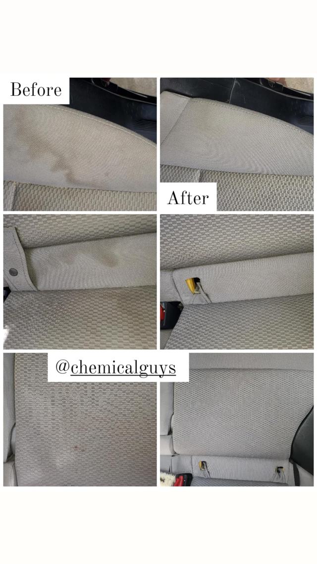 Clean car seats