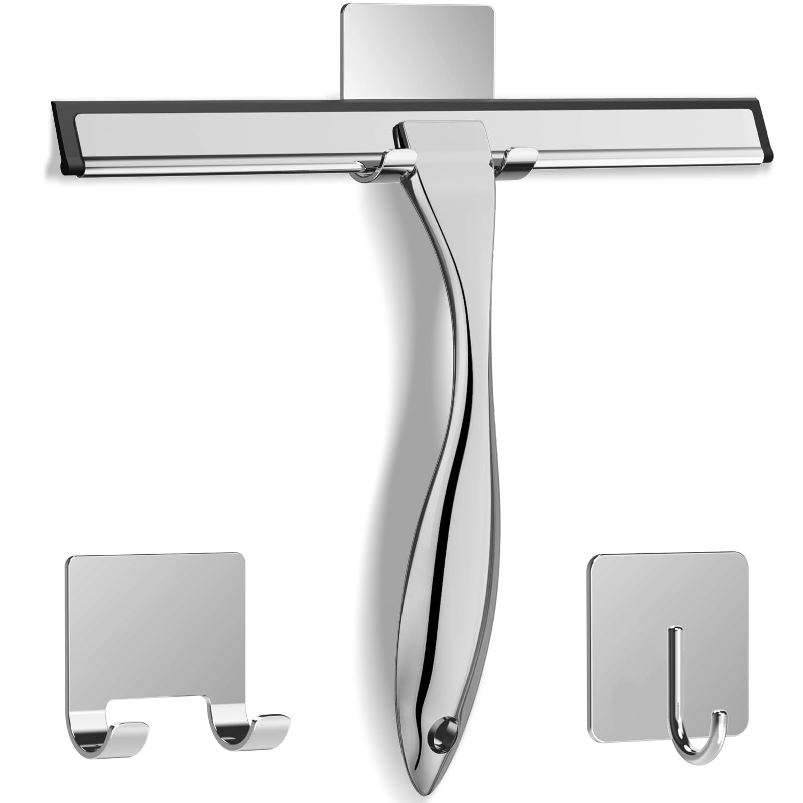 All-Purpose Stainless Steel Shower Squeegee