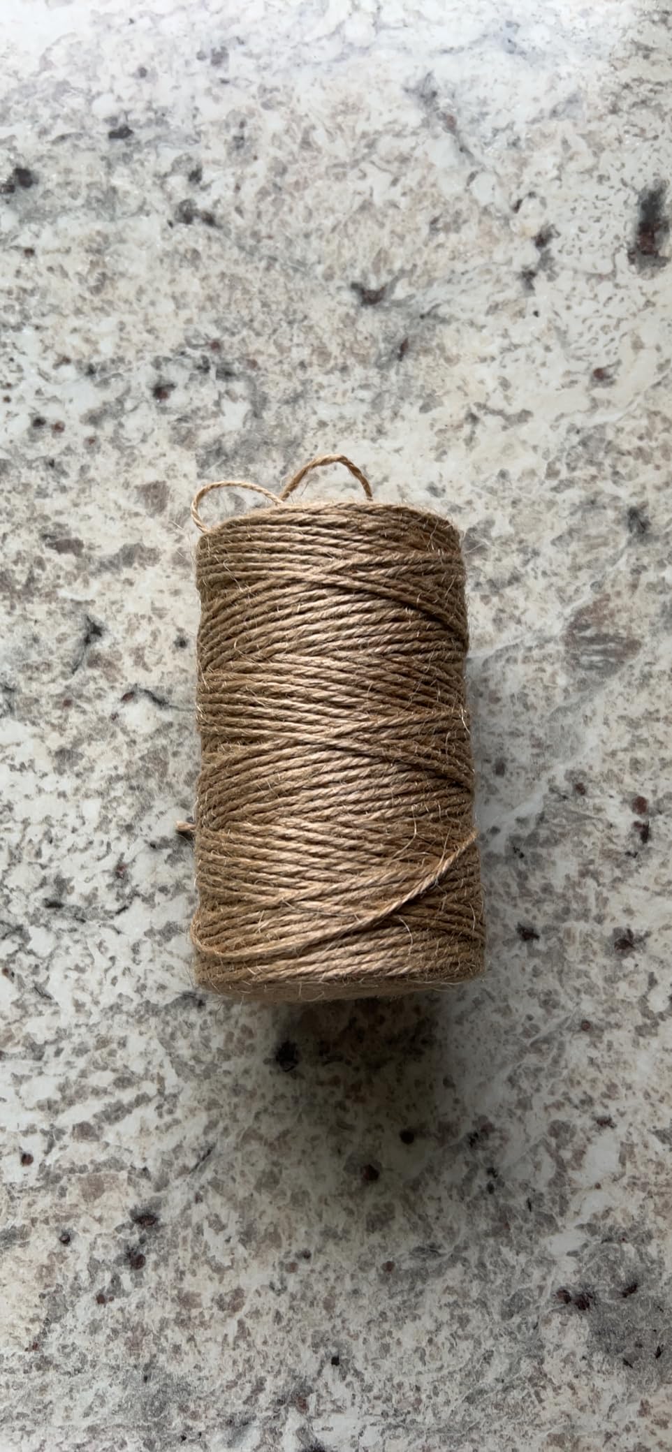 Jute twine size comparison